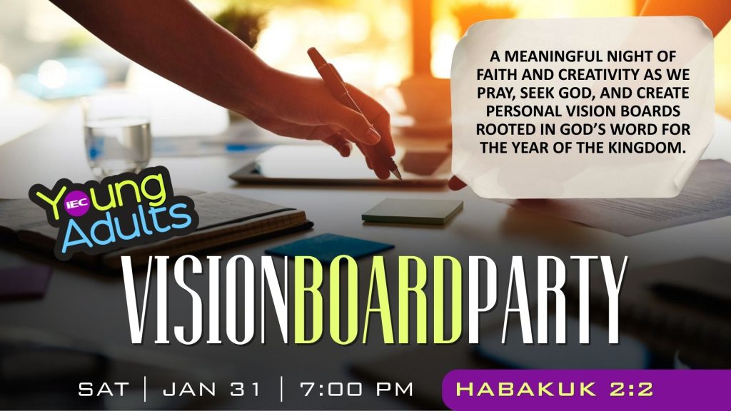 Young Adults Vision Board Party