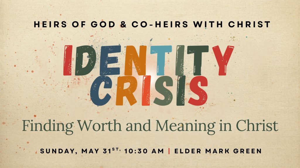 Identity Crisis Series | Part 3